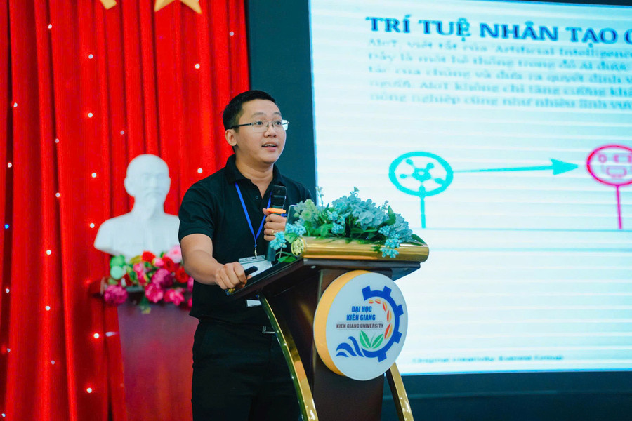RYNAN Technologies Vietnam trình bày tham luận AIoT – Giải pháp chuyển đổi số cho nông nghiệp bền vững