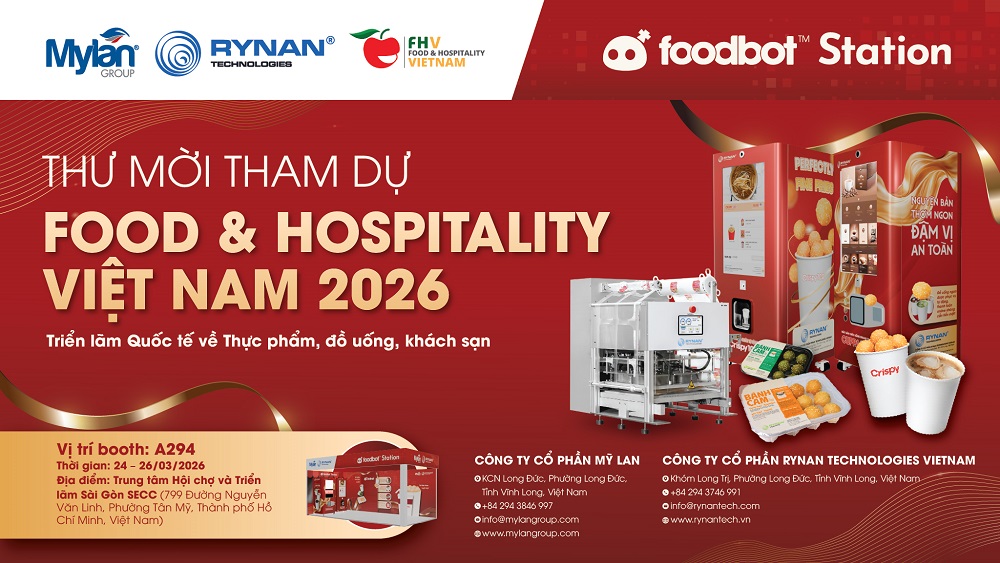 Food & Hospitality Vietnam 2026 – Kết nối công nghệ, kiến tạo giải pháp, nâng tầm giá trị doanh nghiệp